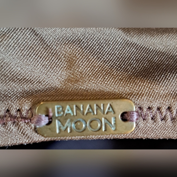 EUC Banana Moon Caya Coco Boho Neutral Swim 1 Piece Bathing Suit SZ 8/10 44EU - Picture 4 of 7